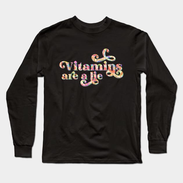 Conspiracy - Vitamins Theory Long Sleeve T-Shirt by karutees